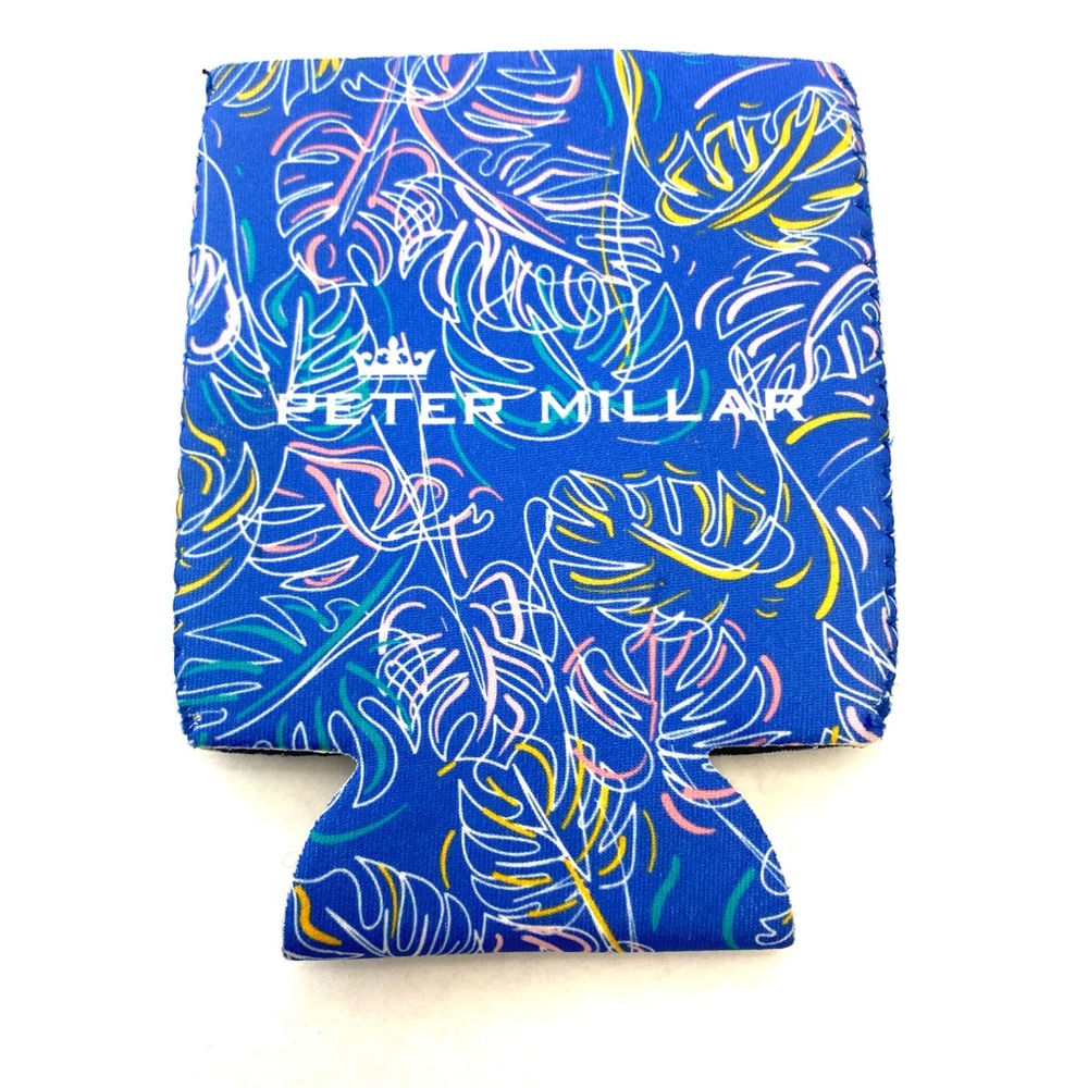 Peter Millar Unisex Blue Seaside Drink Koozie